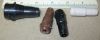 Plastic plugs for borate rods