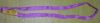 Purple round strap