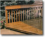Wood brighten before and after