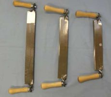 Left to Right: 16 inch, 13 inch, 10 inch
