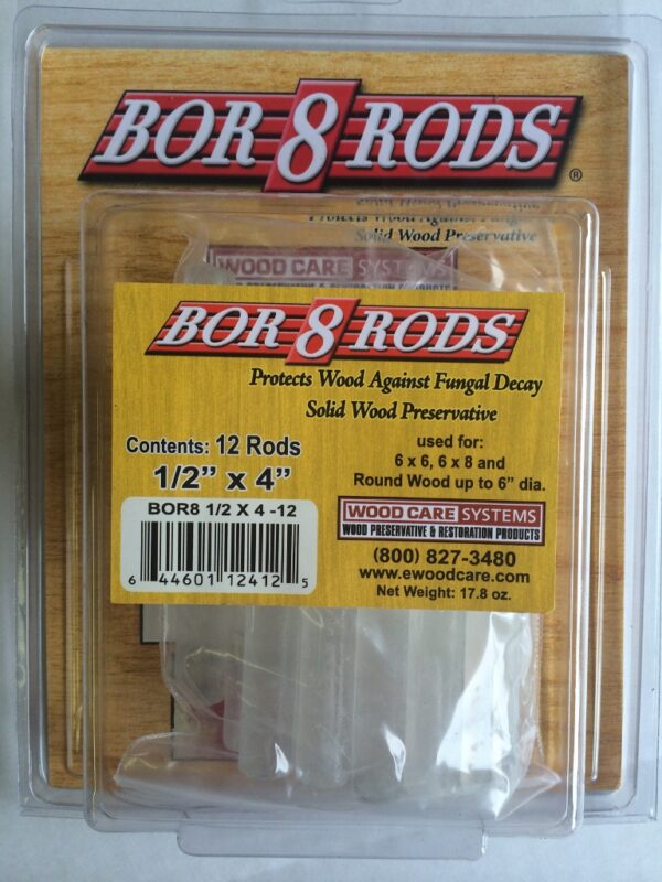 1/2" x 4" Bor8 Rods