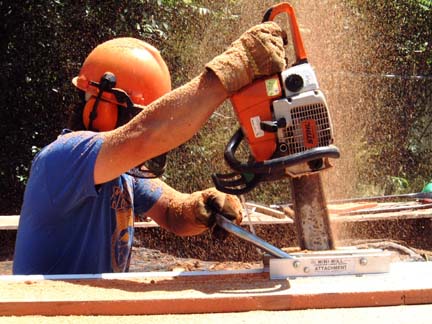 Granberg Mini Mill Chainsaw Milling &amp; Cutting Log Home 