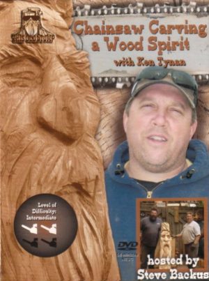 Chainsaw Carving a Wood Spirit