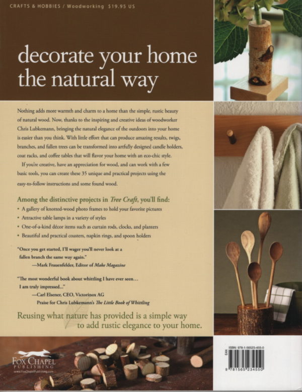 Tree Craft - 35 rustic wood projects - Image 2