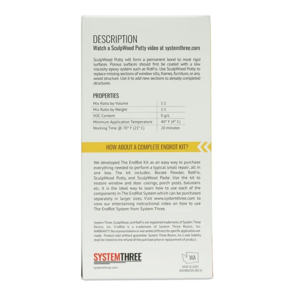 Sculpwood Wood Epoxy - Image 2