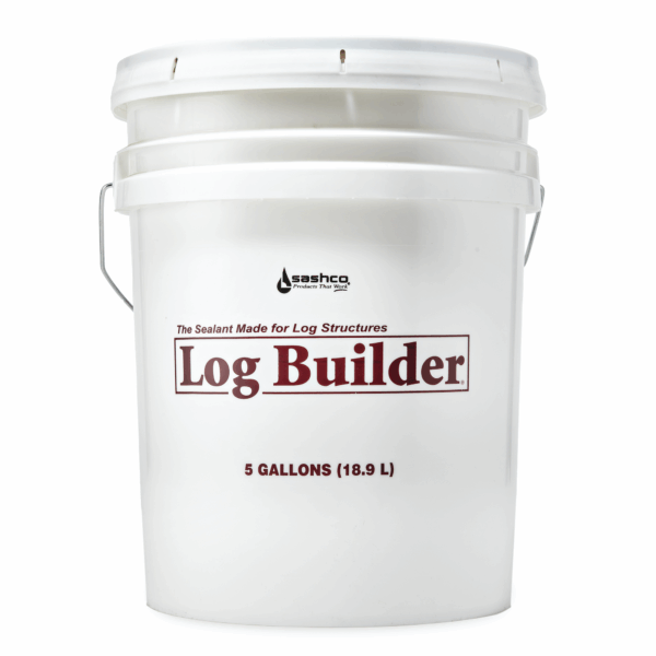 Log Builder 5gal pail - Dark Brown